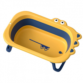 Дитяча ванна Bestbaby BH-327 Blue+Yellow складана