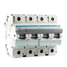 Электрический автомат HLF490S (4р,С,100А) Hager