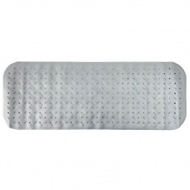 Килимок у ванну на присосках Mega Zayka MGZ-0901(Grey) 35х95 см