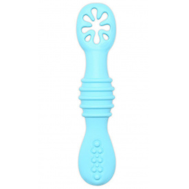 Силіконова ложка 2Life Блакитний v-12345