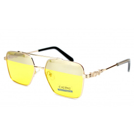 Окуляри для водіїв Cai Pai W108-C3 Жовтий (23512)