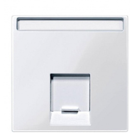 Центральная панель компьютерной розетки белый Merten, MTN469825