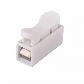 Набір клемних з'єднувачів для дроту Boer WR CH-1 на один контакт 35 шт Білий (H051300-35)