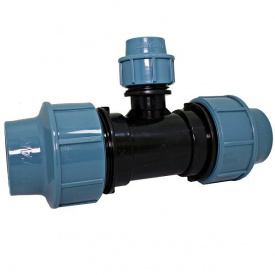 Тройник зажимной Santan 50х25х50