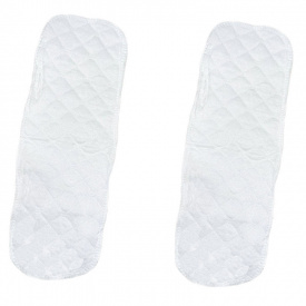 Набір вкладишів для багаторазових підгузків 2Life 2 штуки Білий (v-12013)