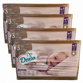 Підгузки Dada Extra Care 3 Midi 4-9 кг 200 шт (92405105)