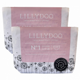Підгузники Lillydoo 1 2-5 кг 56 шт