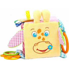 Підвіска на коляску кубик Зоо Жираф Бешкетник Macik 110202-04