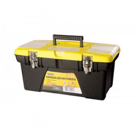 Ящик для інструментів 19 (480*250*230 мм) знімні органайзери металеві замки MASTERTOOL GM (79-2319)