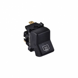 Кнопка включення обігріву заднього скла OEM ВАЗ 4 контактна (wte106-02)