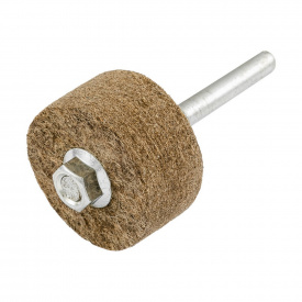 Насадка полірувальна MASTERTOOL GM з натуральної повсті м'яка для дриля 25 мм Ø 50 мм 6 шт (08-9350)