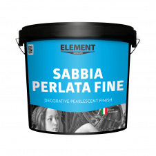 Декоративная штукатурка Element Décor Sabbia Perlata Fine перламутровая с пигментами 10 кг
