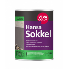 Фарба фасадна Hansa Sokkel матова база C прозора 0,9 л