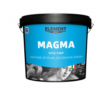 Декоративное покрытие Element Decor Magma перламутровое с микрошариками 1 кг