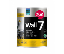 Краска интерьерная Wall 7 матовая база C прозрачная 0,9 л