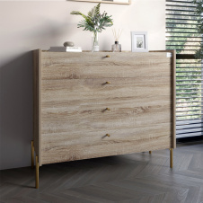 Комод Lion Wood 100x45x90 см Дуб Сонома трюфель (LION-042967)