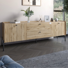 Тумба Lion Wood 180x40x50 см Дуб Аппалачі (LION-043126)