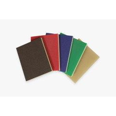 Абразивна ручна губка DOUBLEFLEX SOFTPADS FINE RED 123х98х13 мм Київ