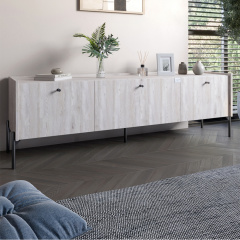 Тумба Lion Wood 160x40x65 см Самоа Димчастий (LION-043104) Переяслав-Хмельницький