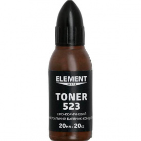 Пигмент Element Decor Toner 523 серо-коричневый 20 мл