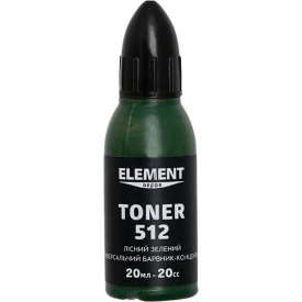 Пигмент Element Decor Toner 512 лесной зеленый 20 мл