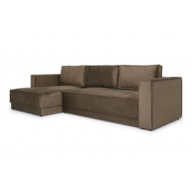 Кутовий диван Donato (157 × 303 см, коричневий) IMI Premium