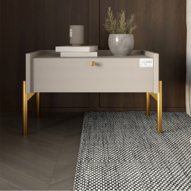 Тумба прикроватная Lion Wood 50x40x31.5 см Кашемир (LION-041324)