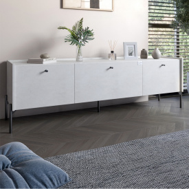 Тумба Lion Wood 160x40x65 см Бетон (LION-043094)