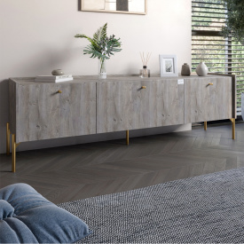 Тумба Lion Wood 160x40x65 см Шварцвальд (LION-043000)