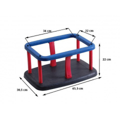 Детская подвесная качель-колыбель Loft Black-Blue Just Fun BT187608 Харьков