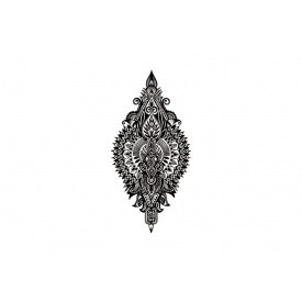 Тимчасове перекладне тату Мехенді 2 Tattoshka 60x105 мм