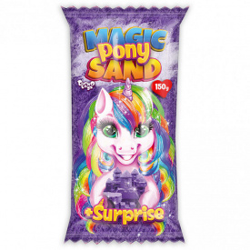 Кінетичний пісок "Magic Pony Sand" Danko Toys MPS-01 рос 150 г Фіолетовий