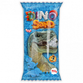 Кинетический песок "Dino Sand" Danko Toys DS-01-01-2 150 г Синий