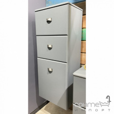 Подвесной пенал-трюмо Fancy Marble Tira 400 белый