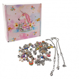 Набір для створення шарм-браслетів "Пандора" ЄДИНОРОГ Bambi PNDR-UNC