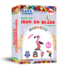 Набір для творчості Магніти з термомозаїки "Птахи" УМНЯШКА TM-015 без планшета