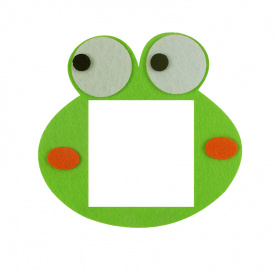 Декоративная накладка на выключатель No Brand Chilian RD900GF лягушонок Зеленый