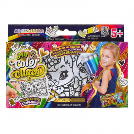 Набір для творчості "My Color Clutch" Danko Toys CCL-02-01U...06U з фломастерами Вид 6