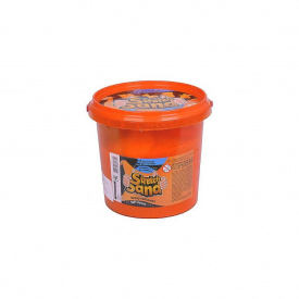 Креативна творчість "Stretch Sand" Danko Toys STS-01-01U 700 гр Помаранчевий