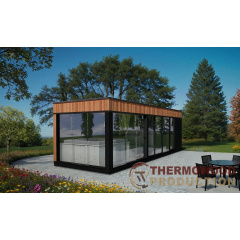 Модульная сауна 8,2х3,0м со SPA бассейном Superior Spas Premium Onyx и Chill Tub Original Бушево