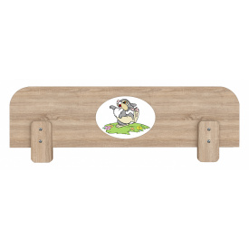 Бортик захисний для ліжка Кролик (під товщину бічної царги 16 мм) МАКСІ МЕБЛІ Дуб сонома (12035)