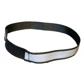 Повязка светотражающая на резинке черная 2,0 см Tactic 4profi