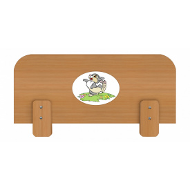 Бортик захисний для ліжка Кролик (плюс) (під товщину бічної царги 16 мм) МАКСІ МЕБЛІ Бук (12148)