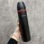 Термос із нержавіючої сталі 1 л з червоною пластиковою вставкою Kamille Black KM-2059B Чернівці