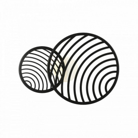 Настінний світильник Mantra Collage 56x10.2x40 см Чорний (Man7234)