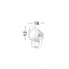 Прожектор вуличний Nova Luce North 18 см Чорний (Nova9240678) Луцьк
