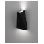 Вуличний світильник Nova Luce Miley 7.4x13.6 см Чорний (Nova9202262) Вишневе
