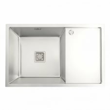 Кухонная мойка Platinex Handmade 78*50 L (с сифоном и креплением), Нержавейка