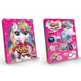Набір креативної творчості "Pony Land 7 в 1" Danko Toys укр. PL-01-01U