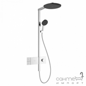 Душевая стойка с термостатом Hansgrohe Raindance Alive S 300 1jet EcoSmart ShowerSelect Comfort 24583000 хром